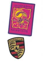 Woven badges group